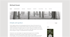 Desktop Screenshot of michaelhusen.dk
