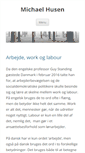 Mobile Screenshot of michaelhusen.dk
